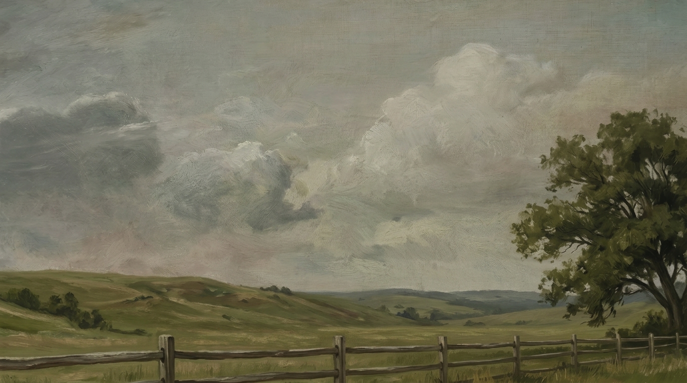Elora Countryside Landscape Oil Painting